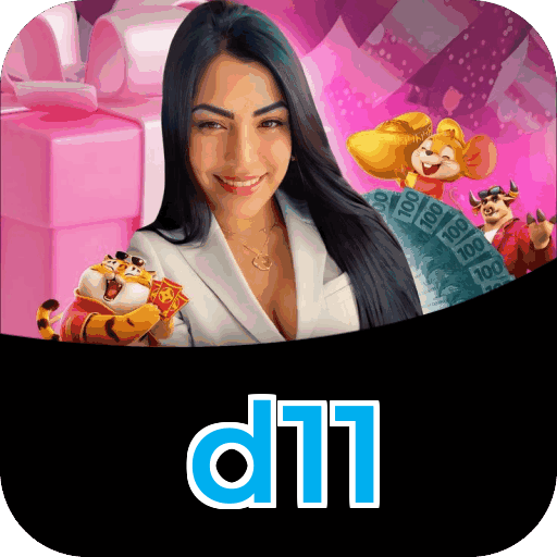 Interface do aplicativo d11 mostrando jogos disponíveis no iOS e Android